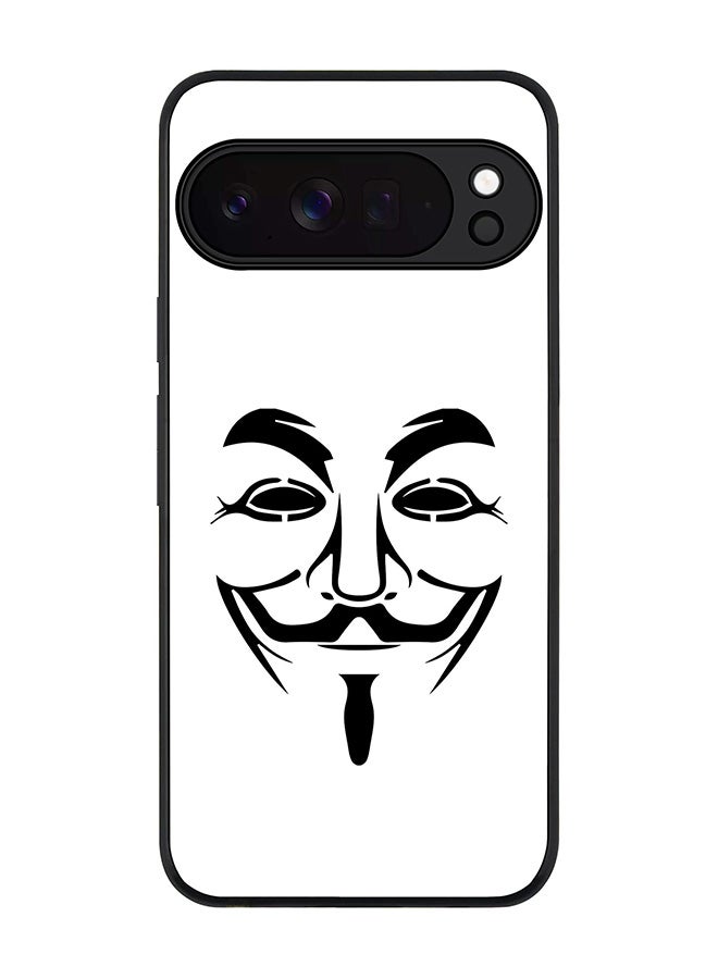 For Google Pixel 10 Pro XL Case,Slim fit Camera Protection, Shockproof Thin Phone cover  - Vendetta Mask